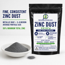 Zinc Powder Gold Silver Recovery Refining Metal Precipitant Zinc Dust Zn Casting picture