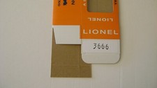 Lionel 3666  Cannon Car Licensed Window Box picture