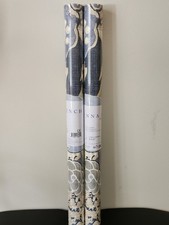 Anna French Thibaut Willow Tree Wallpaper Laura Blue & Citrus 2 Double Rolls picture