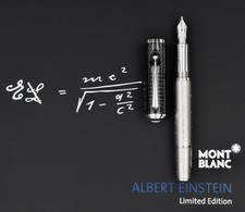MONTBLANC 2012 Great Characters Albert Einstein Limited Ed 3000 Fountain Pen M picture