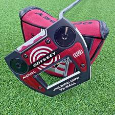 Odyssey Ai-DUAL Jailbird Mini 1/2 Ball Putter RH SL 90 Shaft Pistol Grip with HC picture