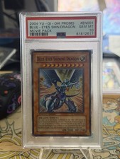 2004 YU-GI-OH PROMO MOVIE PACK #EN001 BLUE-EYES SHINING DRAGON PSA 10 picture