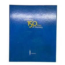 VTG Corning 150 Years of Discovery Book Set Blue Anniversary Innovation History picture