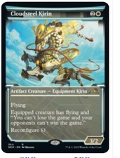 CLOUDSTEEL KIRIN + 10 Random Rares MTG Magic the Gathering xmas Gift Set picture