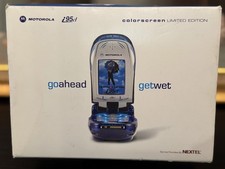 Motorola i95cl “It’s Raining Blue” Limited Edition (Bloomingdale’s) picture