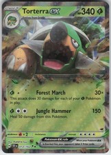 UR - 01 Holo Torterra ex - 012/162 Double Rare SV05: Temporal Forces picture