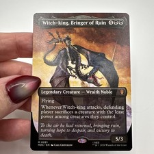 Witch-King # M 0021 Bringer of Ruin (Borderless) Regular NM picture