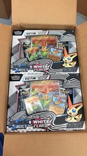 2 x Pokemon TCG Unova Victini Illustration Collection Black Bolt White Flare picture