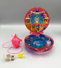 Vintage Polly Pocket 1996 Sparkle Surprise Starshine Palace Playset Complete Set picture