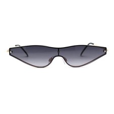 80s Funky Triangle Narrow Shield Retro Sunglasses picture