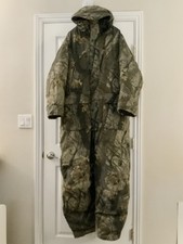 Cabelas Premier Northern Goose Down Camo Snowsuit Coveralls Mens 2XL Hooded RARE picture