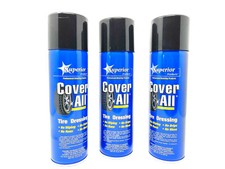 Cover All Professional High Gloss Tire Shine 14oz Pack of 3 picture