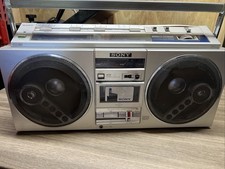 SONY CFS-77 Boombox Vintage 1980s Fully Functional Radio Cassette Recorder Rare picture