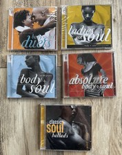 Time/Life BODY + SOUL & Classic Soul Ballads LOT of 5 126 Songs (10 CD’s) NEW picture