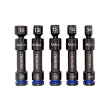 Astro Pneumatic 78250 Twelve Point Impact Driveline Socket Set With Universal picture