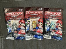 Monopoly Gamer Mario Kart Power Pack Lot Metal Mario Bowser Rosalina Sealed picture
