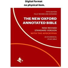 The New Oxford Annotated Bible with Apocrypha: Ne, Michael Coogan (Editor) 2018 picture