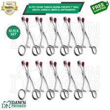 10 Pcs Young Tongue Seizing Forceps 7