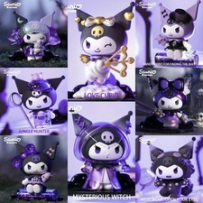 Sanrio Kuromi Blind Box Lucky Divination Anime Figure Toy Gift Decor Model Doll picture