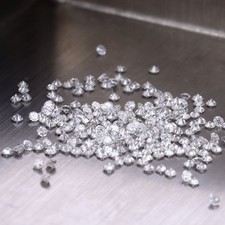 100% Real Natural Loose Diamonds Round 100 Pcs I1-I3 Clarity G-H White Color picture