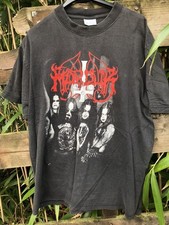 Marduk 1999 vtg black metal band double sided t-shirt  QT2296 picture