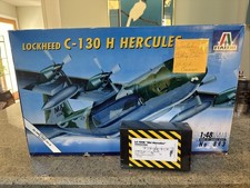 Italeri 843 1/48 Lockheed C-130H Hercules Model + LC-130R “Ski Hercules” Kit picture