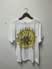 Vintage Grateful Dead Dead Day Every Day Summer Tour 1993 White T-Shirt Size XL picture