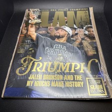 GOLD METAL: SLAM 263: New York Knicks Champions Magazine (#d/94) IN HAND picture
