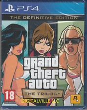 Grand Theft Auto Trilogy PS4 Definitive GTA Open box in mint condition picture