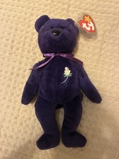 Ty Princess Beanie Baby Rare 1979 PVC Pellets Made In Indonesia picture