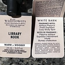 Bath & Body Works / White Barn Wallflowers Fragrance Refill For Wall Plug U Pick picture