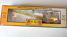 MTH RailKing CSX 348X CR AMERICAN CRANE CAR 30-7986 picture