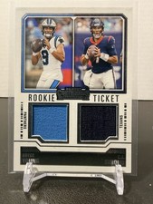 🏈📈2023 Panini Contenders - Rookie Ticket Dual Patch C.J. Stroud, Bryce Young picture