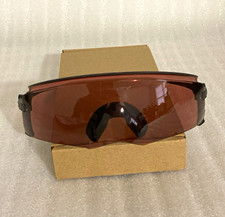 Oakley Kato Shield Wrap Sunglasses Polarized Brown Lens Black Plastic New picture