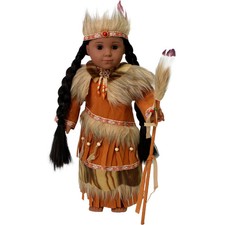 Kaya Inspired Indian Dres Feather Staff 18