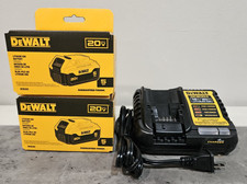 New DeWALT 20V Volt Max DCB205-2C (2 DCB205 Batteries & 1 DCB1104 Charger) picture