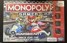 Monopoly Gamer Mario Kart Board Game Nintendo Hasbro 2018 Brand New Sealed picture