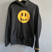 Drew House Justin Bieber Black Heavyweight Hoodie Size S 0023 picture
