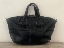 Givenchy Mini Nightingale Black Leather Top Handle Satchel Bag Authentic picture