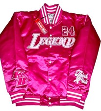 Headgear Classics Legend Think 🩷Pink 🩷Varsity Jacket Embroidered Snap Large picture