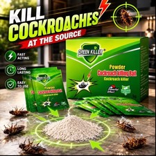Cockroach killing Bait powder 10packets poison kills insects Ants bugs… picture