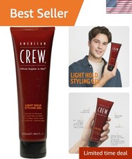 Men's Grooming Hair Gel 8.4 Fl Oz - Light Hold, Perfect for Effortless Style picture