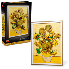 LEGO Art Vincent Van Gogh – Sunflowers Building Set for Adults - Wedding Decor I picture
