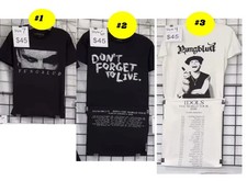 YUNGBLUD IDOLS - THE WORLD TOUR Merch 2026 Tshirt reprint picture