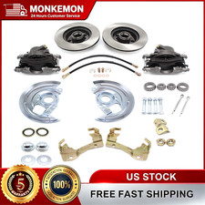Deluxe Disc Brake Kit Fits 1964-1974 Chevy Full Size Car picture