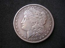 1890 O Morgan Silver Dollar  Circulated  but excellent picture