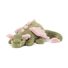 Jellycat Malachy Dragon Plush 50cm Brand New With Tags & Dust Bag Genuine New picture