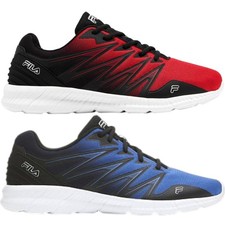 FILA Memory Fantom Men 12 10.5 Running Shoes Red Blue Lightweight Breathable picture