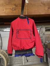 Patagonia Vintage 90s Kayak Paddle Splash Jacket Size L Red And Purple picture