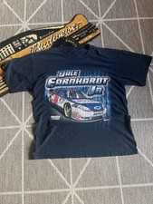 2000s NASCAR Dale Earnhardt Jr 88 T-Shirt Large Blue Racing Hendrick Motorsports picture